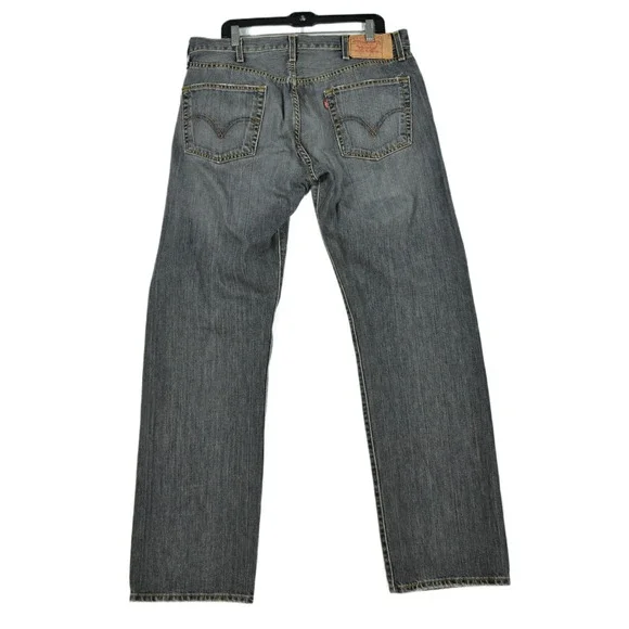 Levis 501 Jeans Men's 38x34 Straight Leg Double XX Button Fly Denim - Picture 3 of 8